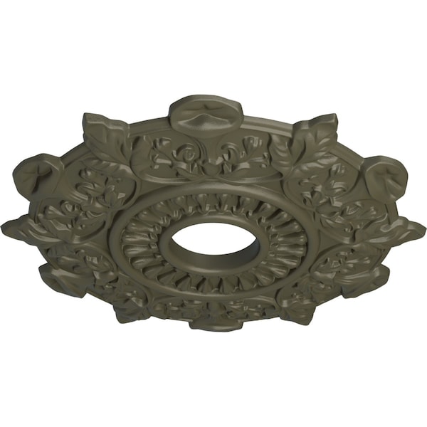 Preston Ceiling Medallion (Fits Canopies Up To 4), Hand-Painted Witch Hazel, 17 1/2OD X 4ID X 1P